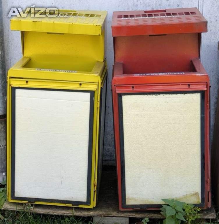 Venkovní odpadkový koš s reklamní plochou