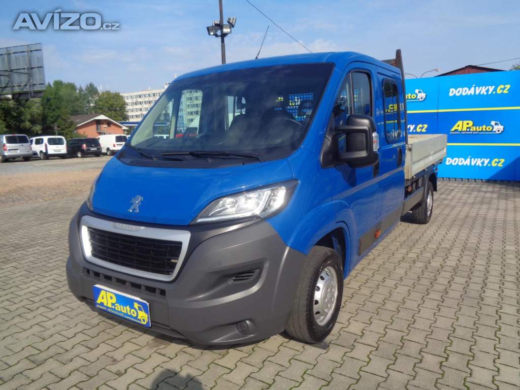 Peugeot Boxer 2,0 HDI  7MÍST DVOJKABINA VALN