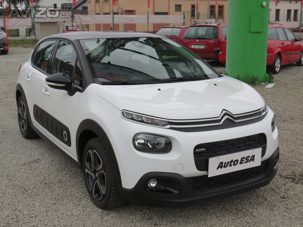 Citroën C3 1.2PT, 1.maj,ČR, LED