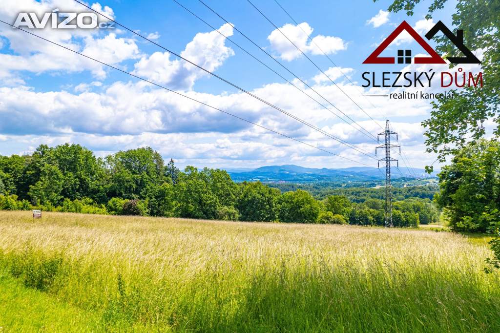 Foto inzerátu Pozemek 8.390 m² s možností výstavby RD, výhled na Beskydy, Český Těšín, část Mistřovice