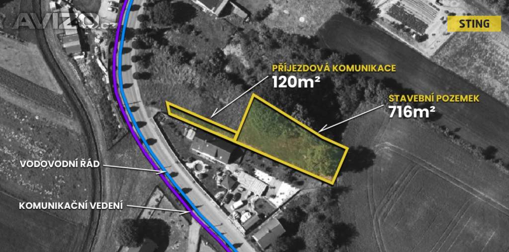 Prodej, Pozemky pro bydlení, 797 m2