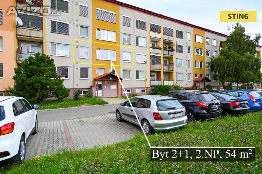 Prodej, byt 2+1, 55 m2