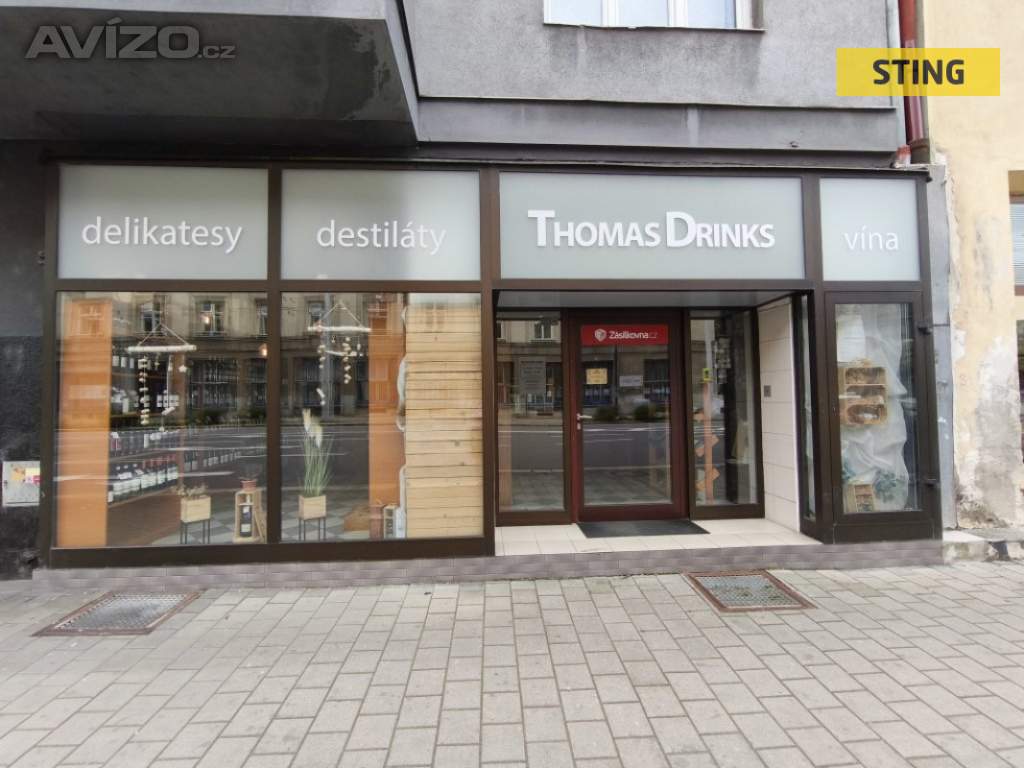Pronájem, prodejny, 126 m2