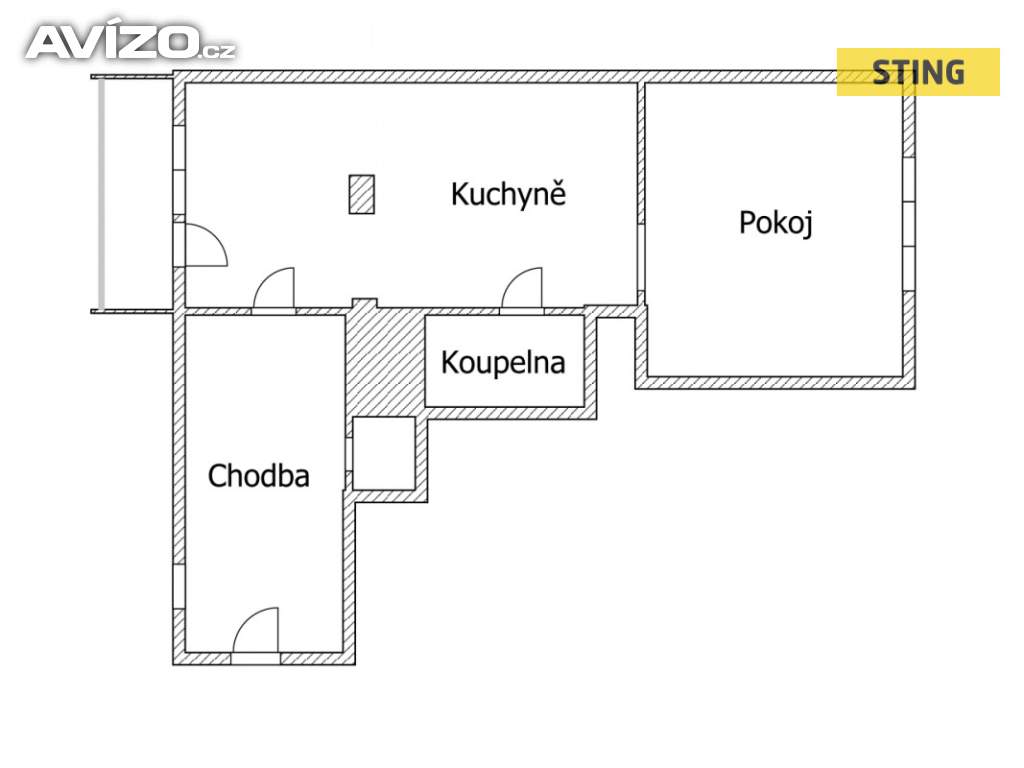 Foto inzerátu Prodej, byt 1+1, 54 m2