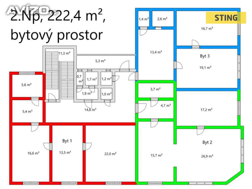 Foto inzerátu Prodej, najemní domy, 750 m2