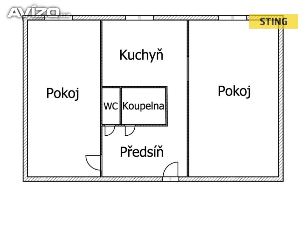 Foto inzerátu Prodej, byt 2+1, 54 m2