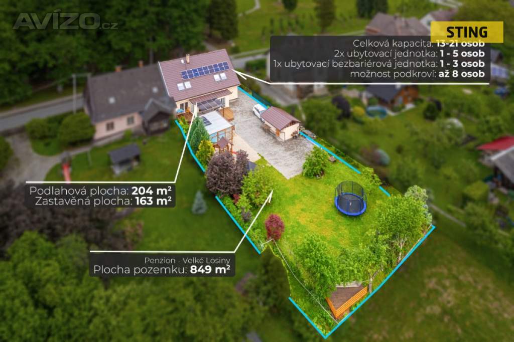 Prodej, chalupa, 280 m2