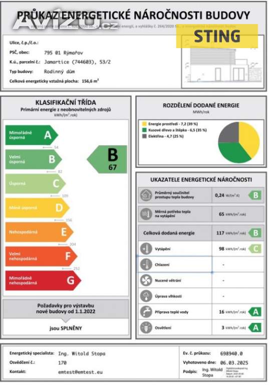 Foto inzerátu Prodej, Rodinný dům, 139 m2