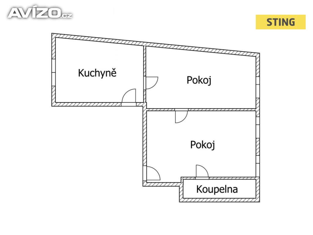 Foto inzerátu Prodej, byt 2+1, 53 m2