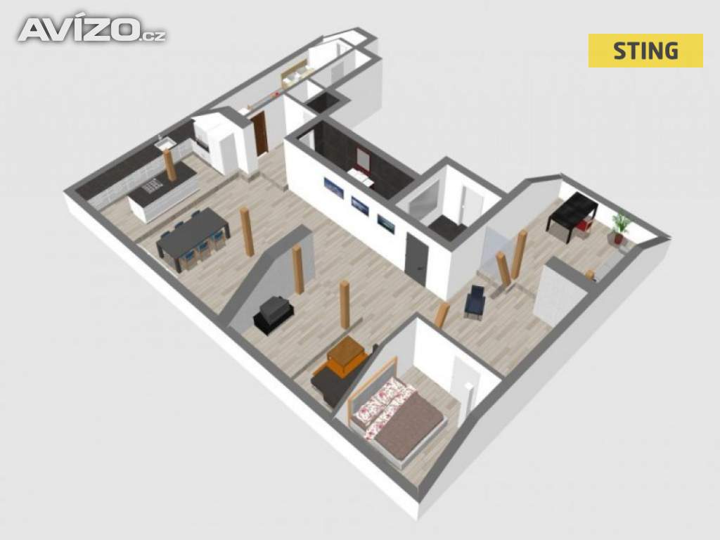 Foto inzerátu Prodej, byt 4+kk, 180 m2