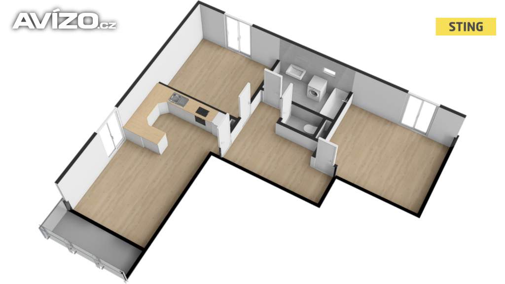 Foto inzerátu Prodej, byt 3+kk, 77 m2