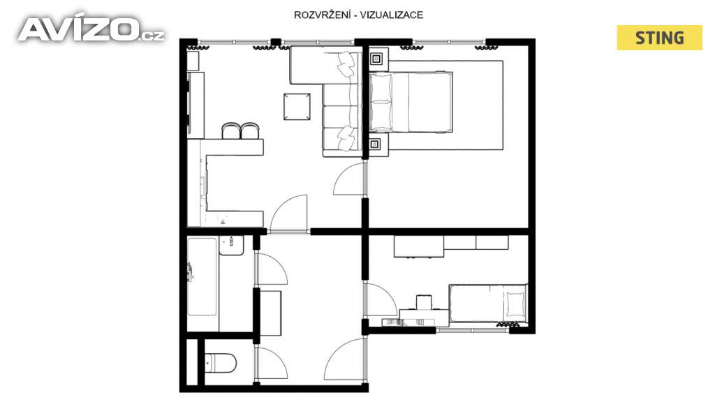 Foto inzerátu Prodej, byt 2+1, 66 m2