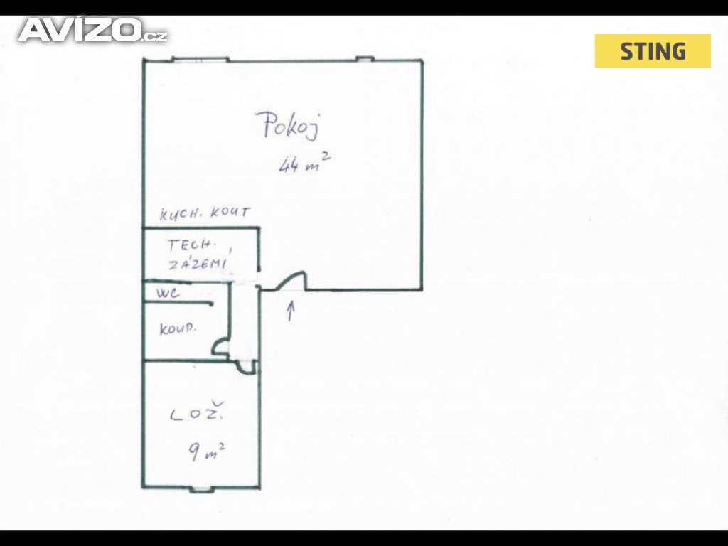 Foto inzerátu Pronájem, byt 2+kk, 62 m2