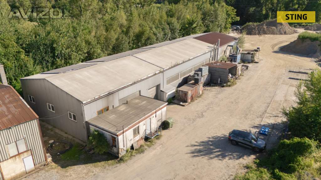 Prodej, výrobní haly, 912 m2