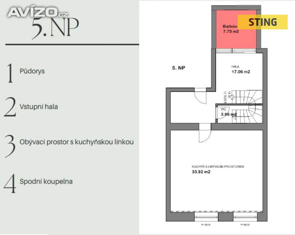 Foto inzerátu Pronájem, byt 4+1, 120 m2