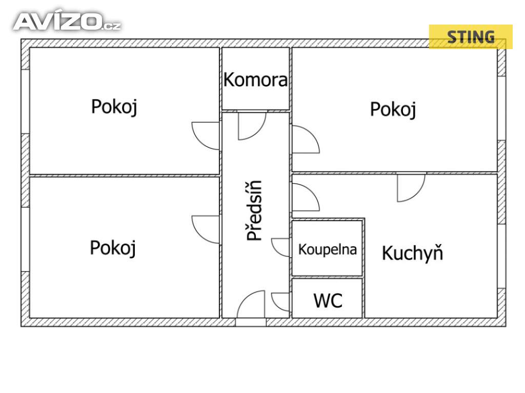 Foto inzerátu Pronájem, byt 2+1, 78 m2