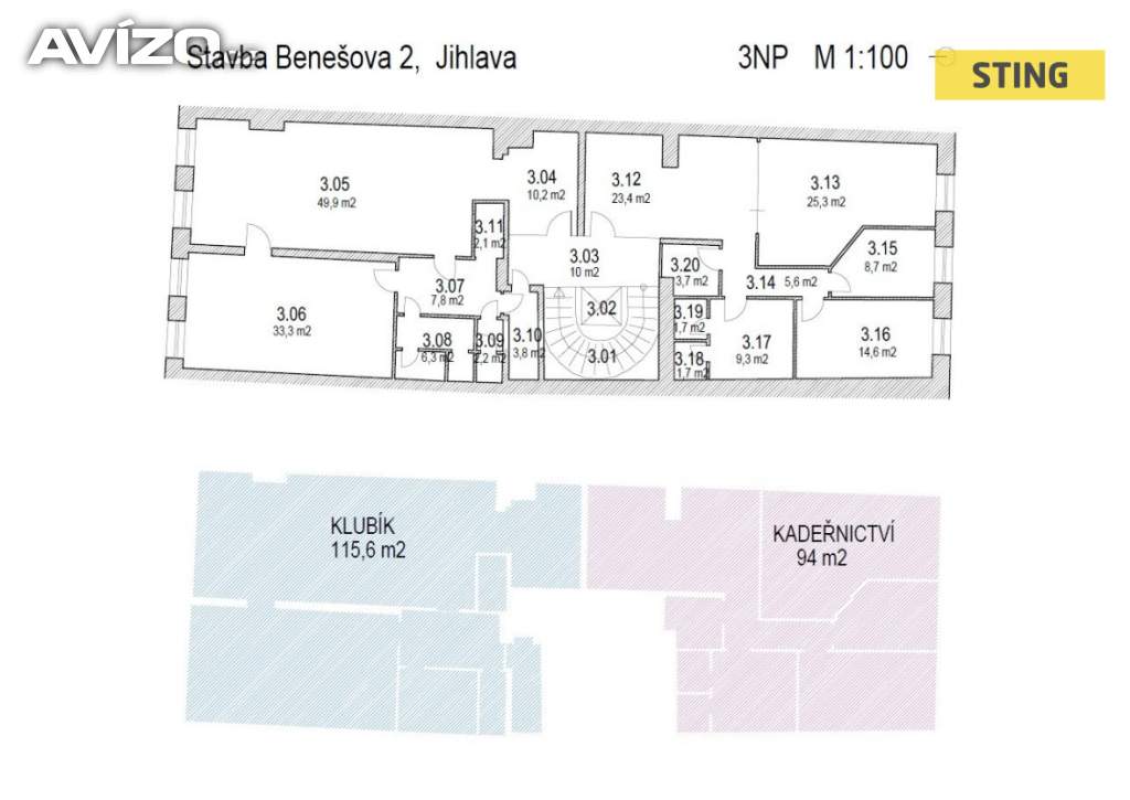 Foto inzerátu Pronájem, prodejny, 115 m2