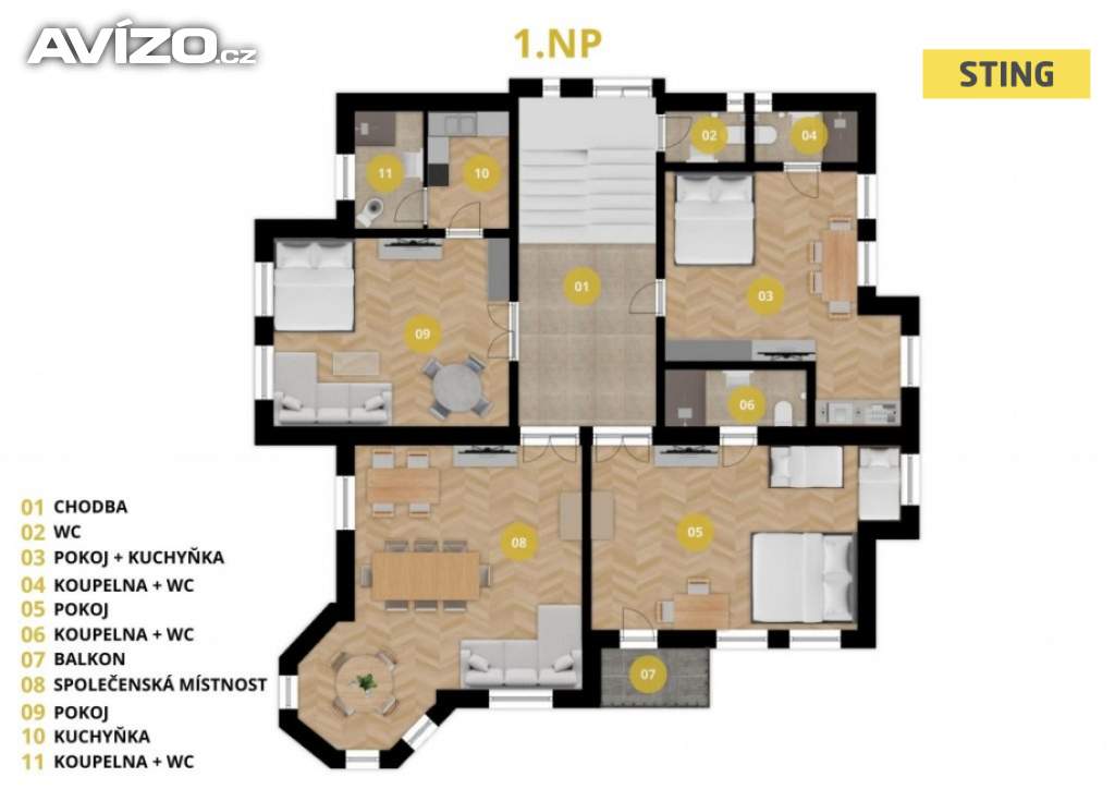 Foto inzerátu Prodej, ubytování, 500 m2