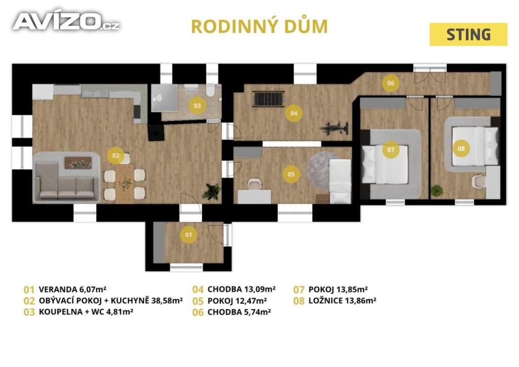 Foto inzerátu Prodej, Rodinný dům, 149 m2