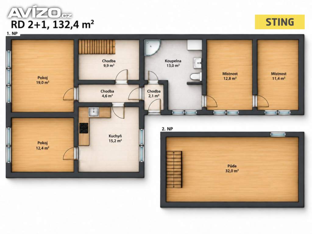 Foto inzerátu Prodej, Rodinný dům, 130 m2