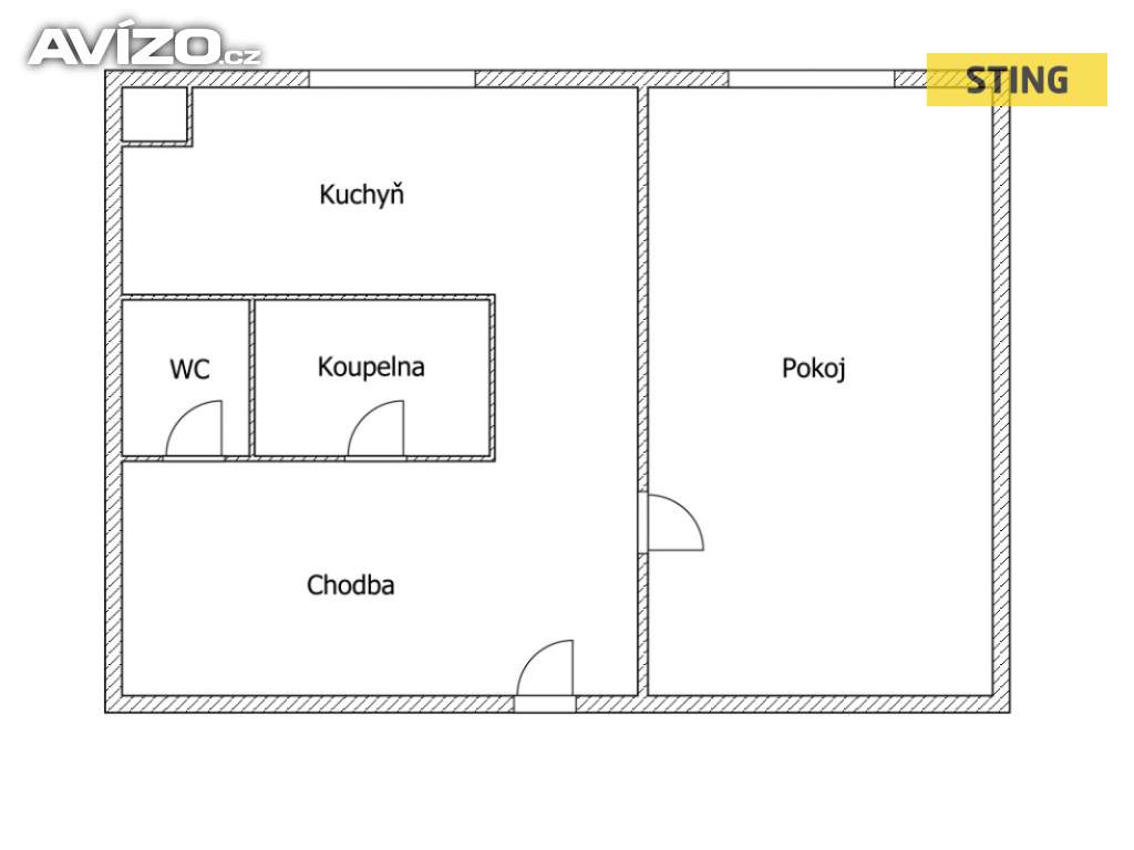 Foto inzerátu Pronájem, byt 1+1, 38 m2