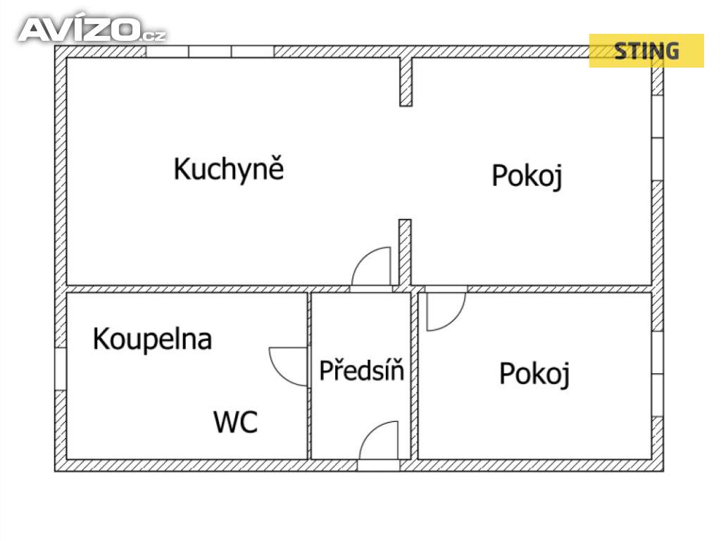 Foto inzerátu Pronájem, byt 2+1, 50 m2