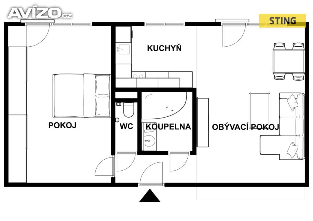 Foto inzerátu Prodej, byt 2+kk, 52 m2