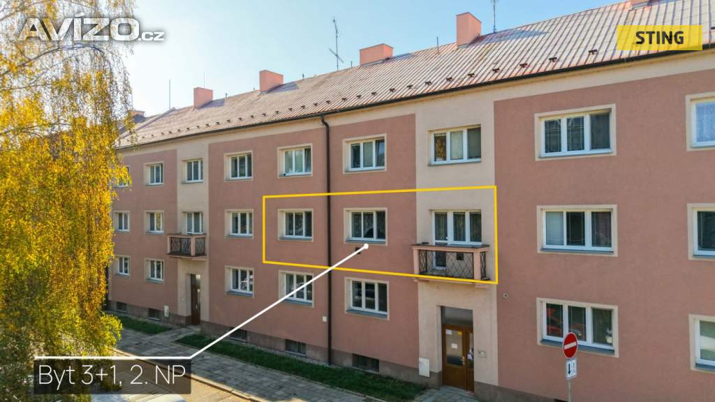 Prodej, byt 3+1, 88 m2