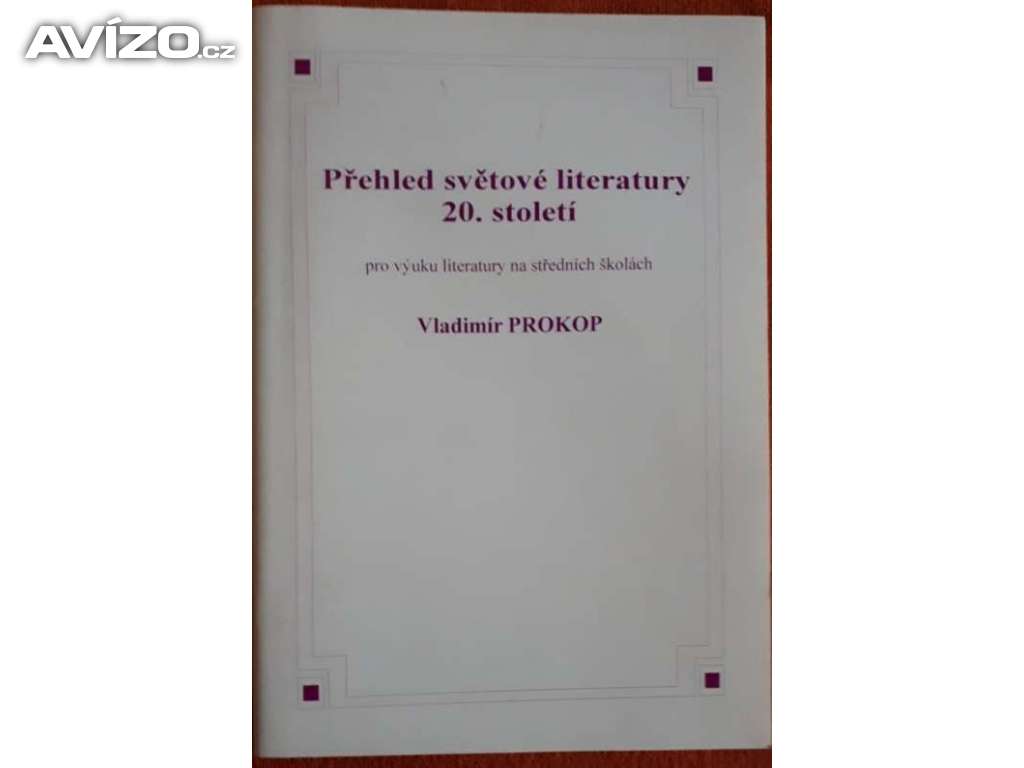 Přehled světové literatury 20. století