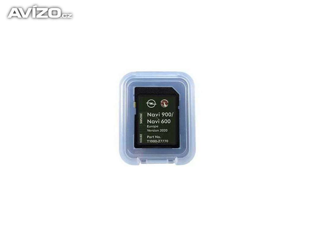Mapy opel navi 600 /navi 900 sd card 2020