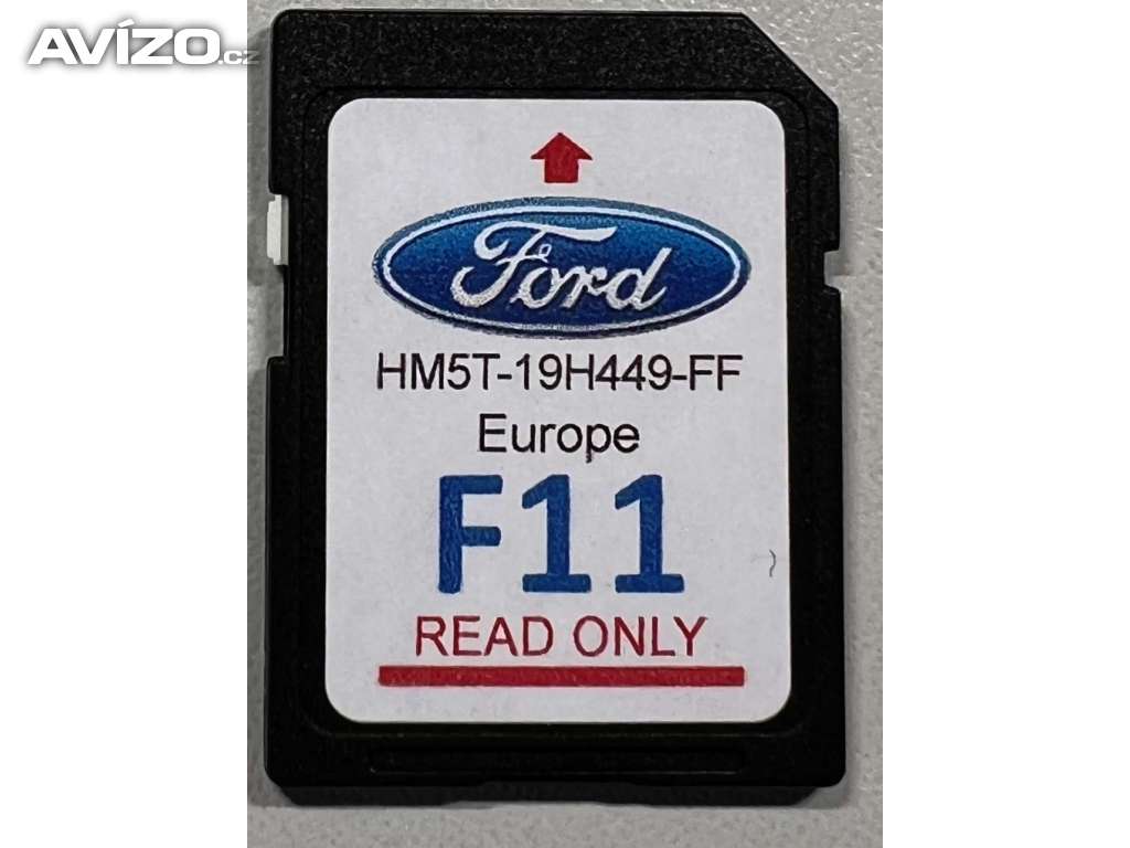 Nove mapy FORD NAVIGATION SD CARD SYNC2 F11 MAP EUROPE 2022-23 + MIRRORLINK