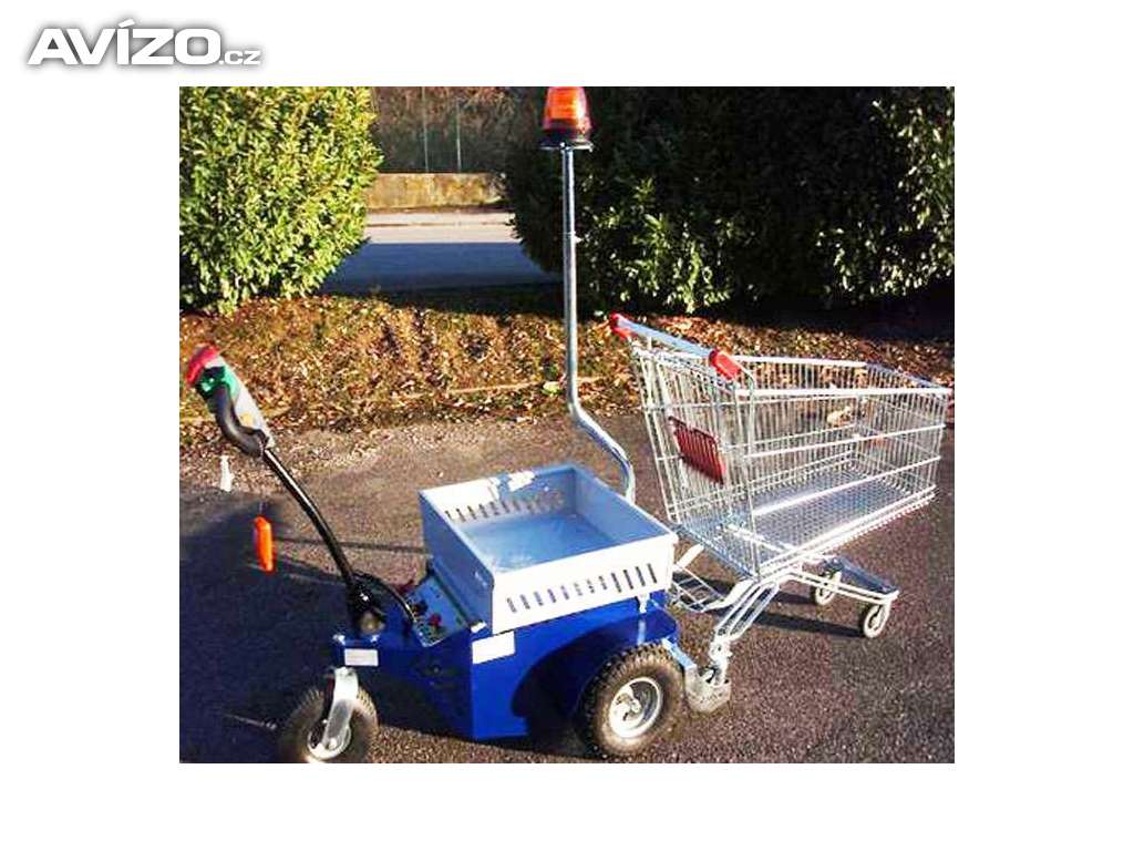 Foto inzerátu M9 Zallys, Elektrický Ručně Vedený Tahač vozíků