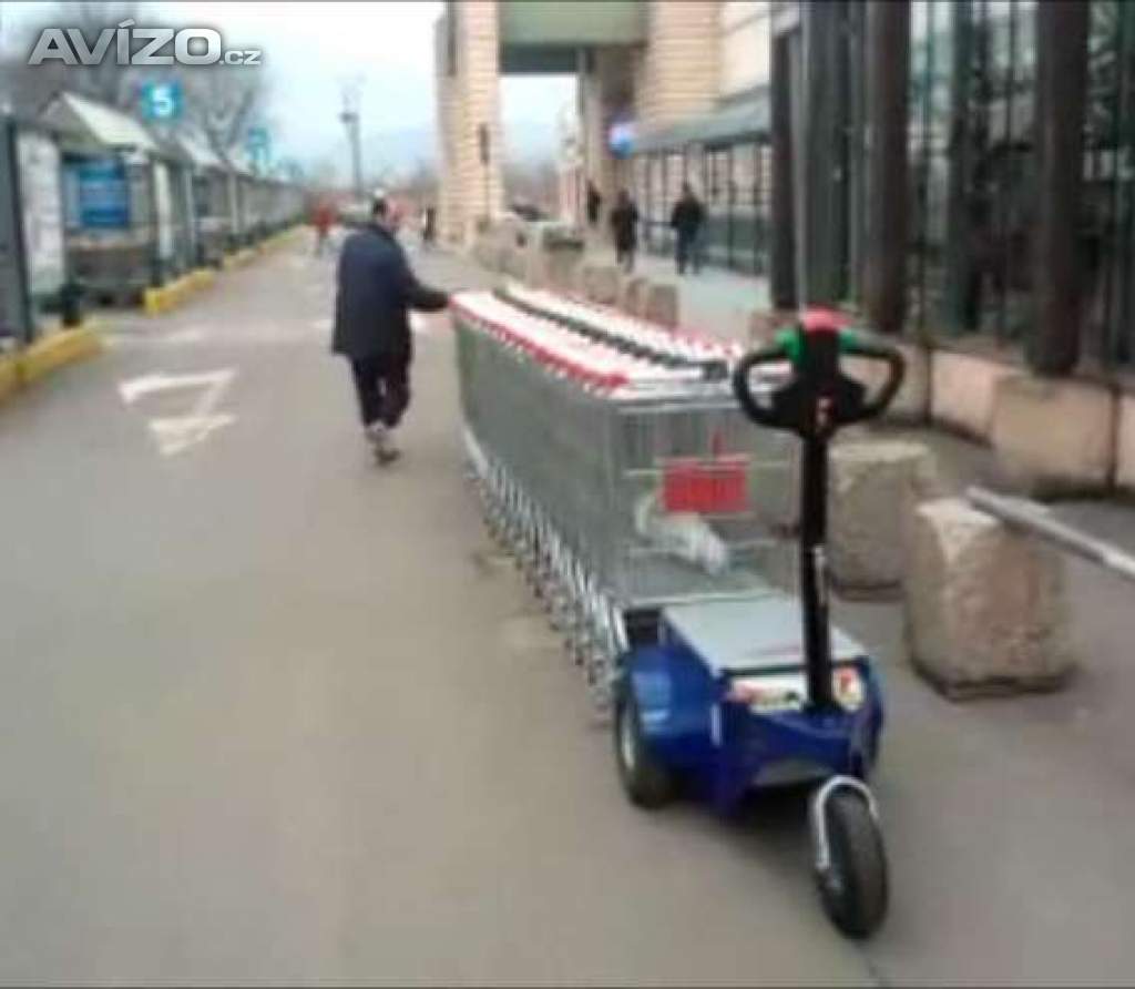 Foto inzerátu M9 Zallys, Elektrický Ručně Vedený Tahač vozíků