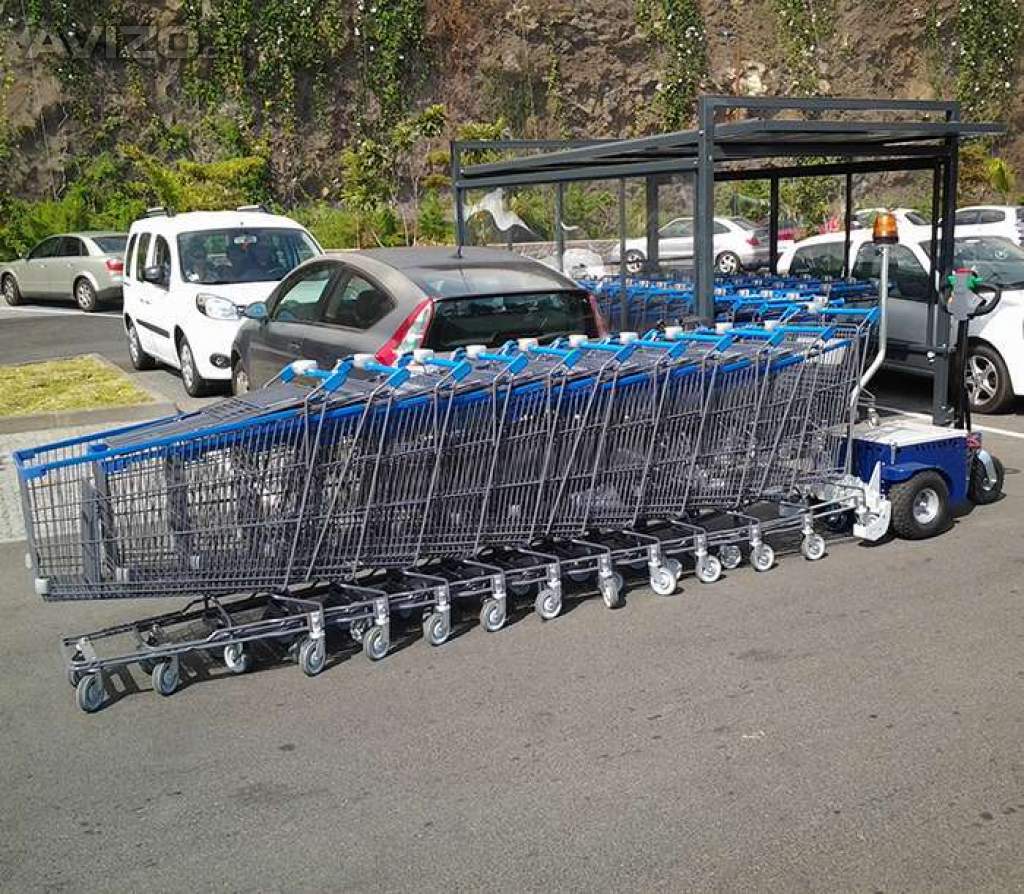 Foto inzerátu M9 Zallys, Elektrický Ručně Vedený Tahač vozíků