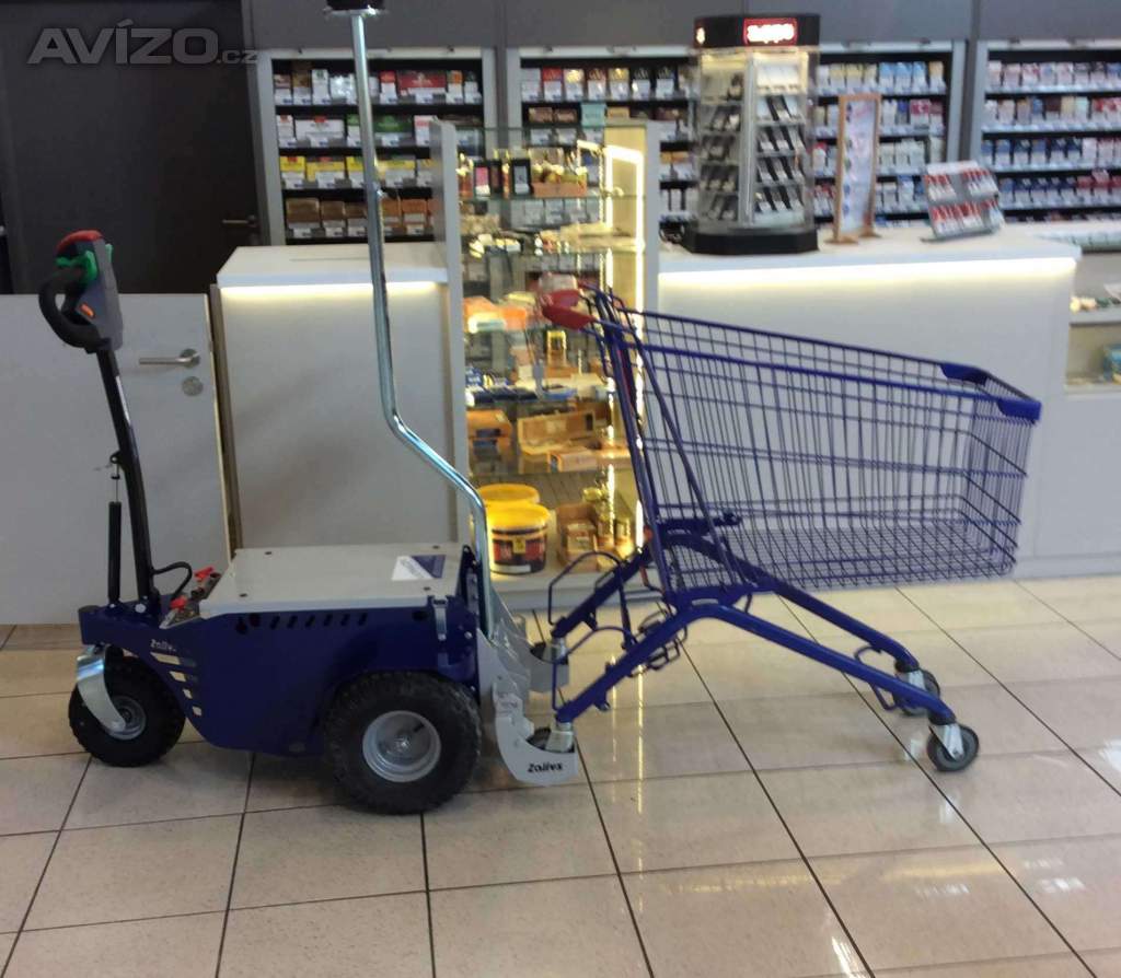 Foto inzerátu M9 Zallys, Elektrický Ručně Vedený Tahač vozíků