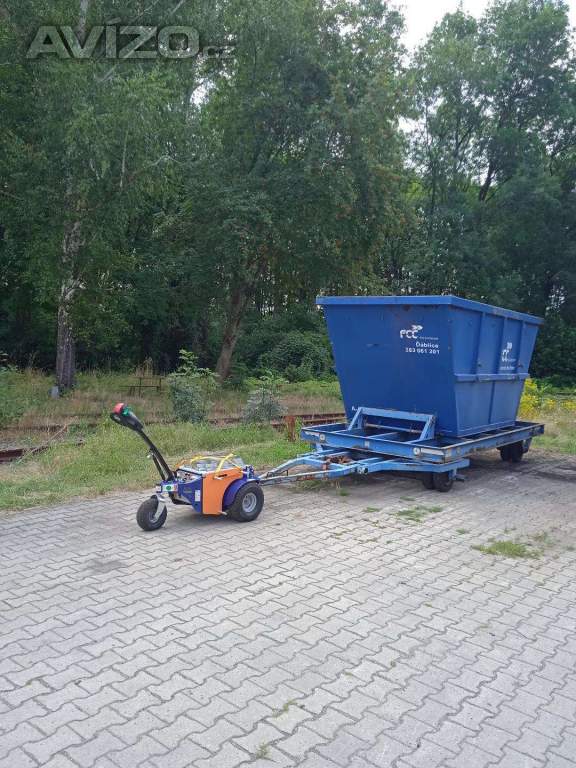 Foto inzerátu M9 Zallys, Elektrický Ručně Vedený Tahač vozíků