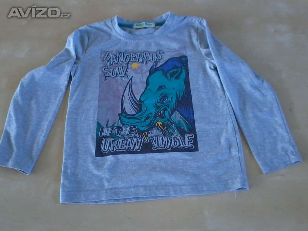 Prodám tričko zn. Glass Bear, vel. 110. 