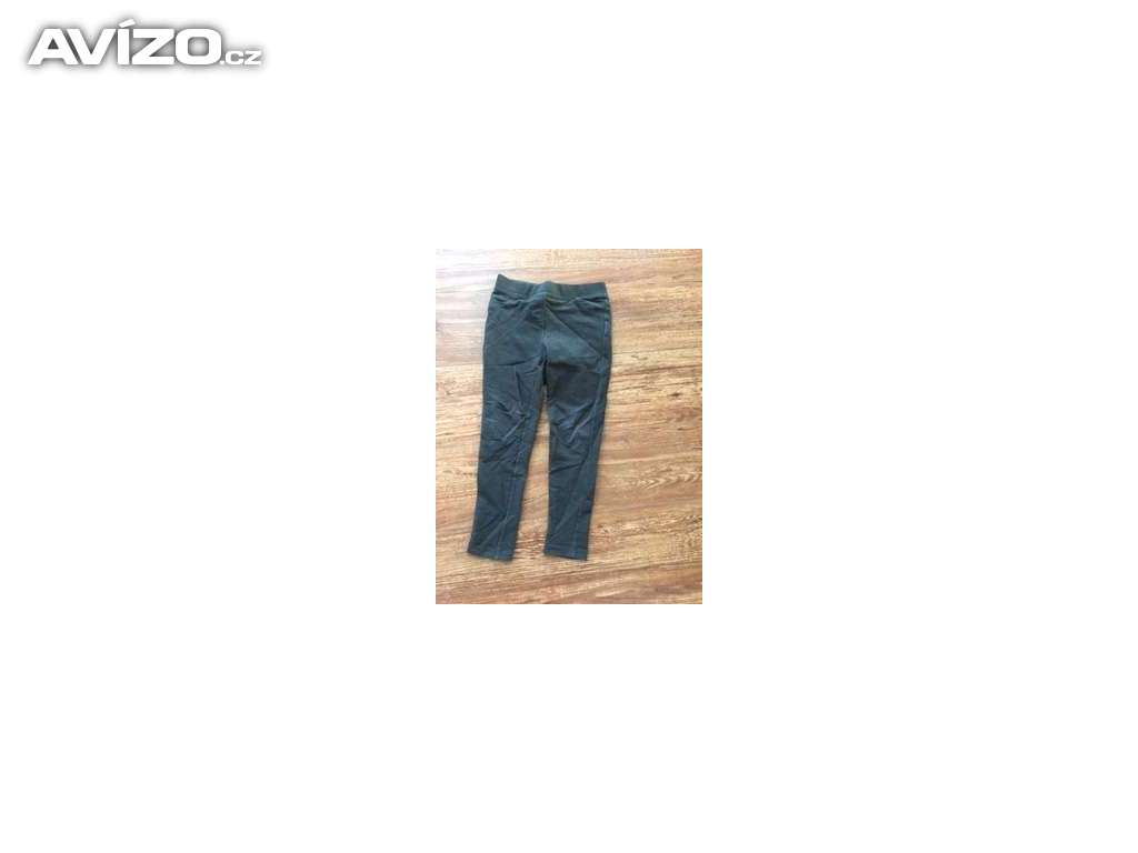 Hlavní fotka pro Prodám černé teplejší elastické kalhoty zn. Pepperts, vel. 122/128