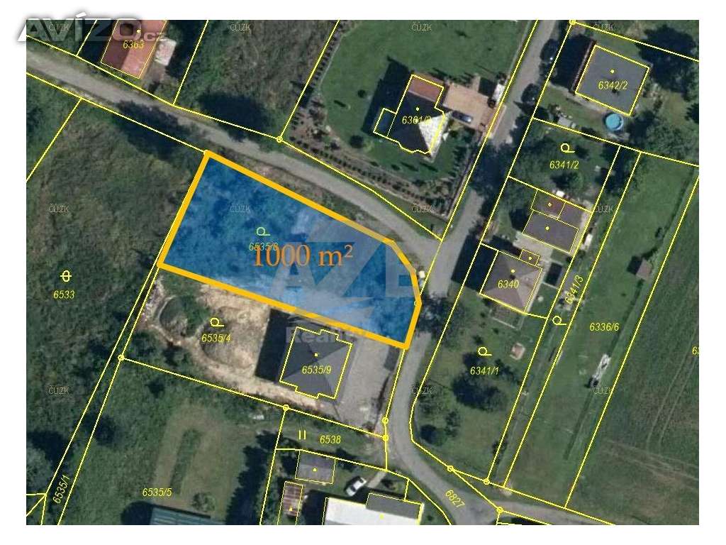Prodej, stavební pozemek,  1 000 m2, Rychvald