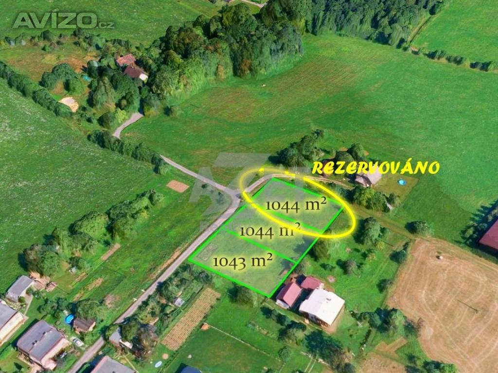 Prodej, stavební pozemek, 1044 m2, Český Těšín - Koňákov