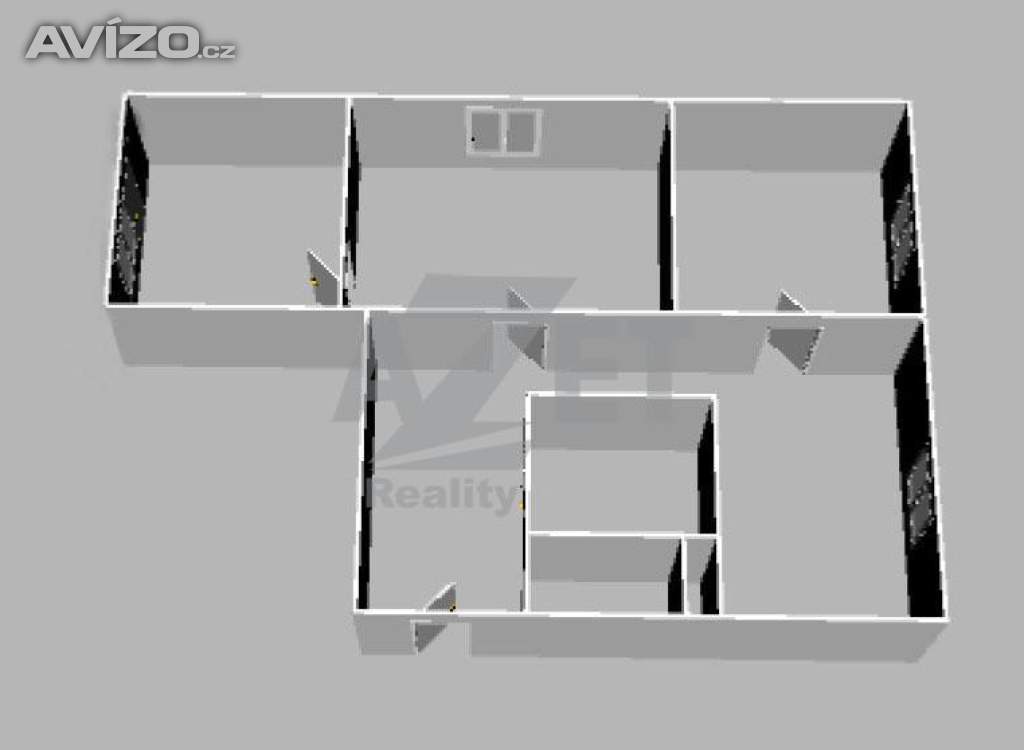 Foto inzerátu Prodej, byt 3+1, 57 m2, Ostrava - Moravská Ostrava, ul. Jirská