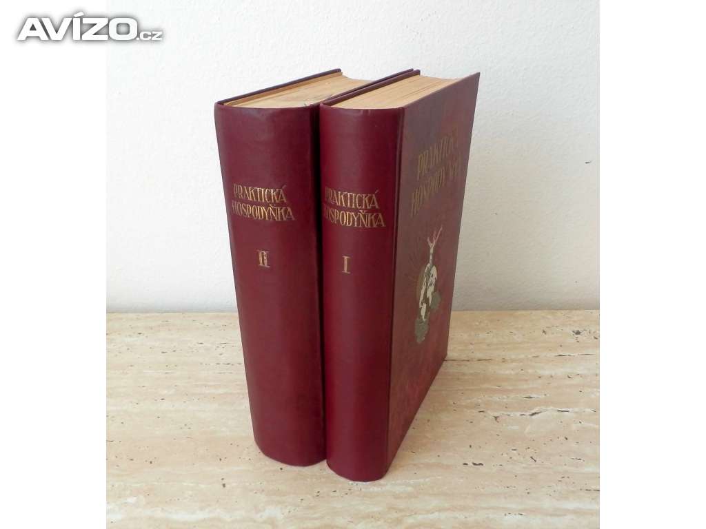 Kniha Praktická hospodyňka, 2 díly, 1928