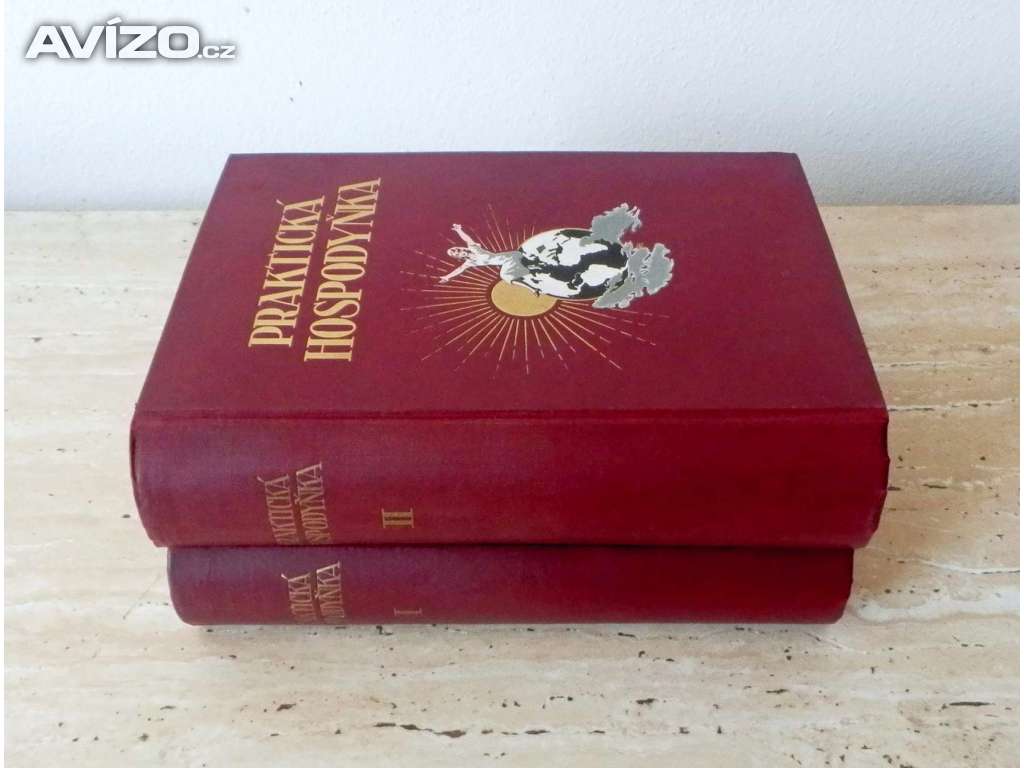 Praktická hospodyňka, oba díly, rok vydání 1928