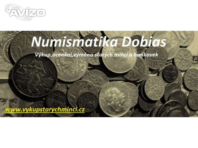 Numismatika Dobias - ocenění  mincí zdarma ( Benešovsko)