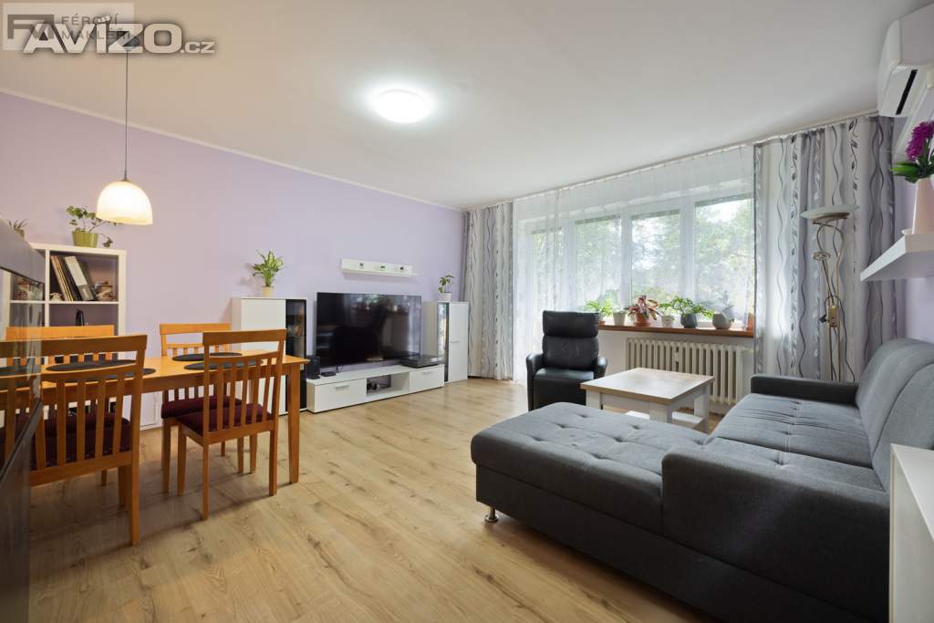 Prodej bytu 3+1, 78 m² s balkonem, velkým sklepem a možností garáže
