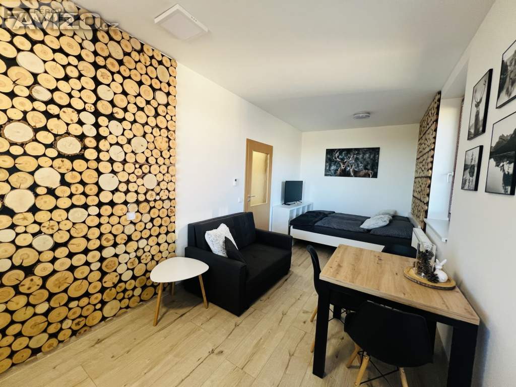 Foto inzerátu Pronájem zařízeného bytu 1+kk s terasou a parkovacím stáním – Čeladná