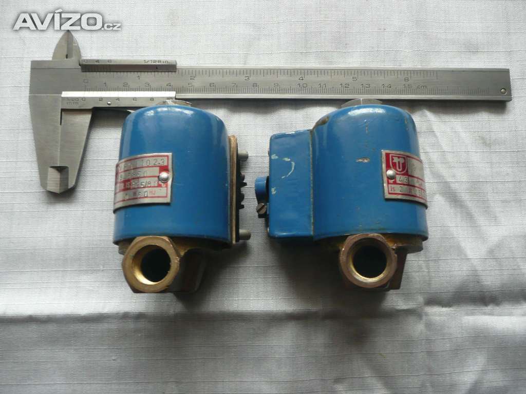 Solenoidní, elektromagnetické ventily