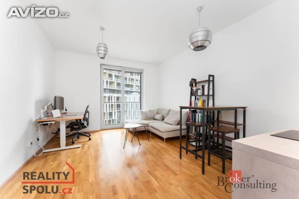 Pronájem byty 1+kk, 30 m2 - Praha - Modřany