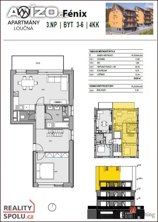Foto inzerátu Prodej byty 4+kk, 79 m2 - Loučná pod Klínovcem - Loučná
