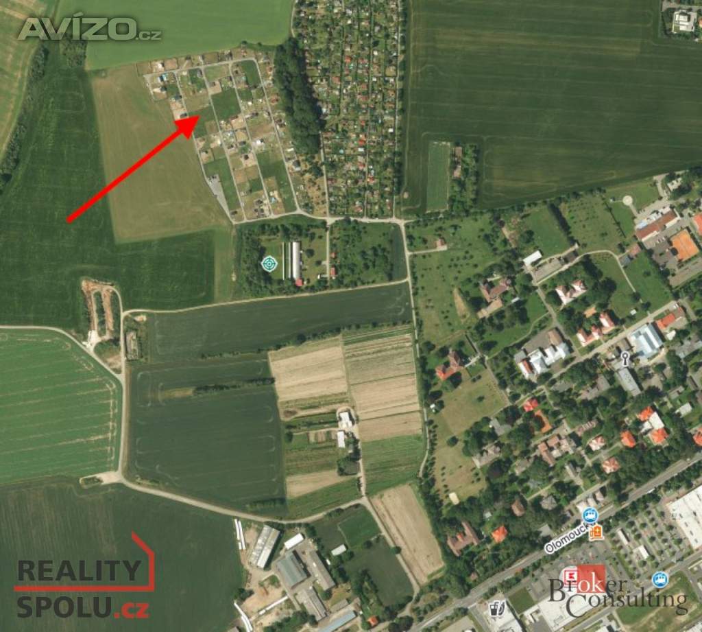 Pronájem zahrady 406 m2, Opava